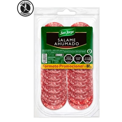 Salame Ahumado 80 G San Jorge
