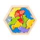 thumbnail image 2 of Rompecabezas Infantiles De Madera Lindos Para Niños Patrón De Actividad Educativa Preescolar Principiante F, 2 of 3