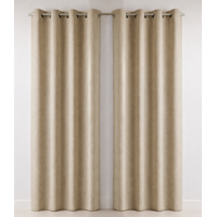 Zahr - Set 2 Cortinas Blackout Nordic Tostado