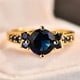 thumbnail image 5 of Stunning Boho Ring with Purple and Pink Zircon - 18k Gold Plated Wedding, Engagement, and Party Ring, 5 of 5