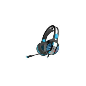Reptilex - Audífonos Platinum Gamer Conector 3,5Mm Y Usb Led Azul - Ps