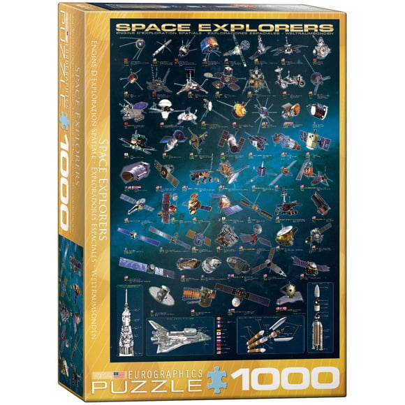 Rompecabezas EuroGraphics Exploradores del Espacio 1000 Piezas