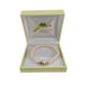 thumbnail image 1 of Pulsera de Perlas de Mallorca con broche a presión Bañado en Oro, 1 of 3