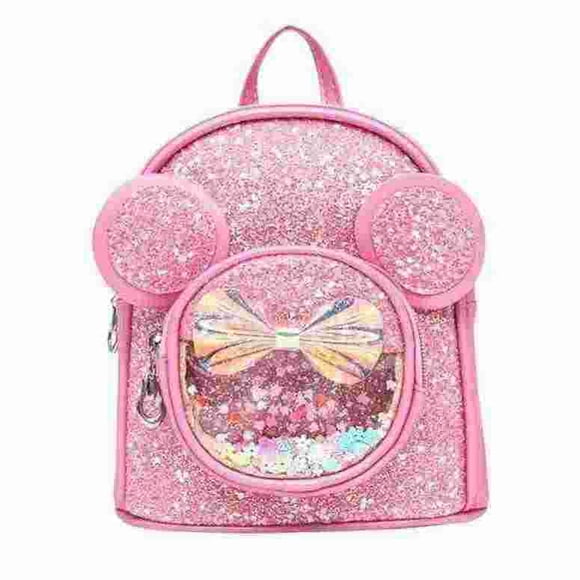 Mochila Infantil Con Brillos Y Orejas - Kptoys
