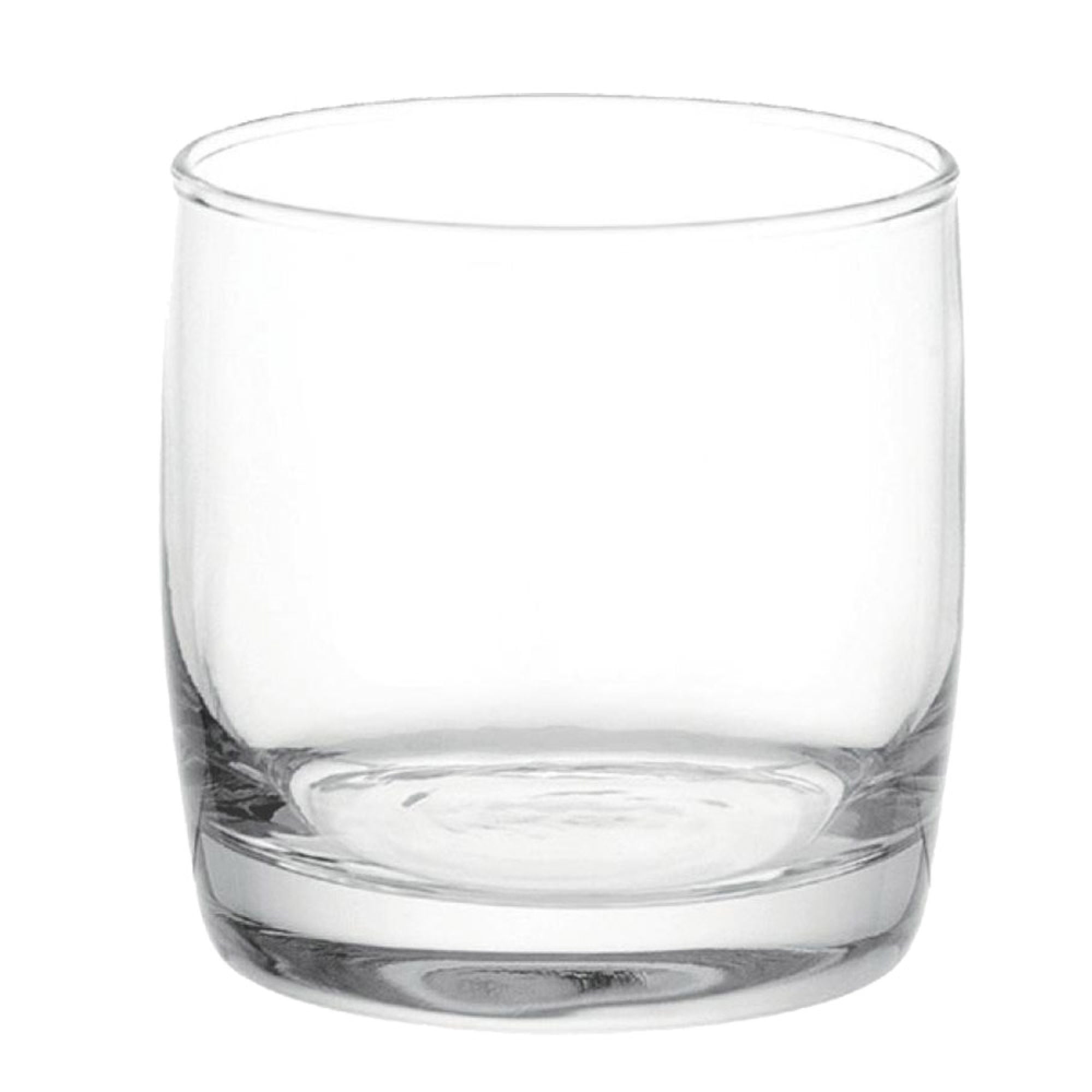 Set 6 Vasos Liso Bajos Monterrey Vidrio 296ml Transparente 1 Un Cristar
