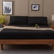 thumbnail image 2 of Juego De Sábanas + Fundas De Almohada Negro King Hilos Suave Casa Nerola, 2 of 10