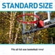 thumbnail image 3 of Red Basketball de Metal Hoop Chain 12 Loop Basketball Net, 3 of 3