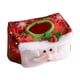thumbnail image 4 of Servilleta De Caja De Pañuelos De Navidad Creativa Para Dormitorio Escritorio Vanity Tops Hotel Red, 4 of 5