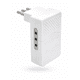 thumbnail image 1 of Adaptador Triple Salvaespacio 10A Blanco ELECTROLINE, 1 of 6
