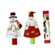 thumbnail image 2 of 3 Fundas Navideñas Para Manijas De Refrigerador, Decoración Del Hogar Para Horno Microondas, 2 of 3