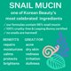 thumbnail image 4 of Hidratante facial Peach Slices Snail Rescue 85 ml con 95% de mucina de caracol, 4 of 8