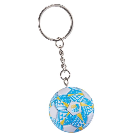 Llavero KCKEYS Mini Colgante de Pelota de Fútbol Azul