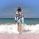 thumbnail image 2 of Ninja Kids Toalla de playa de secado rápido con diseño temático, regalo para mujeres y niñas, ideal para cumpleaños, fans, amantes de la música, uso en la playa o al aire libre, 78 × 160 cm, 2 of 6