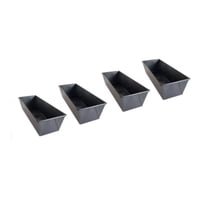 Genérico - Pack X4 Molde Pan Molde Para Pan De Molde Rectangular 35Cm