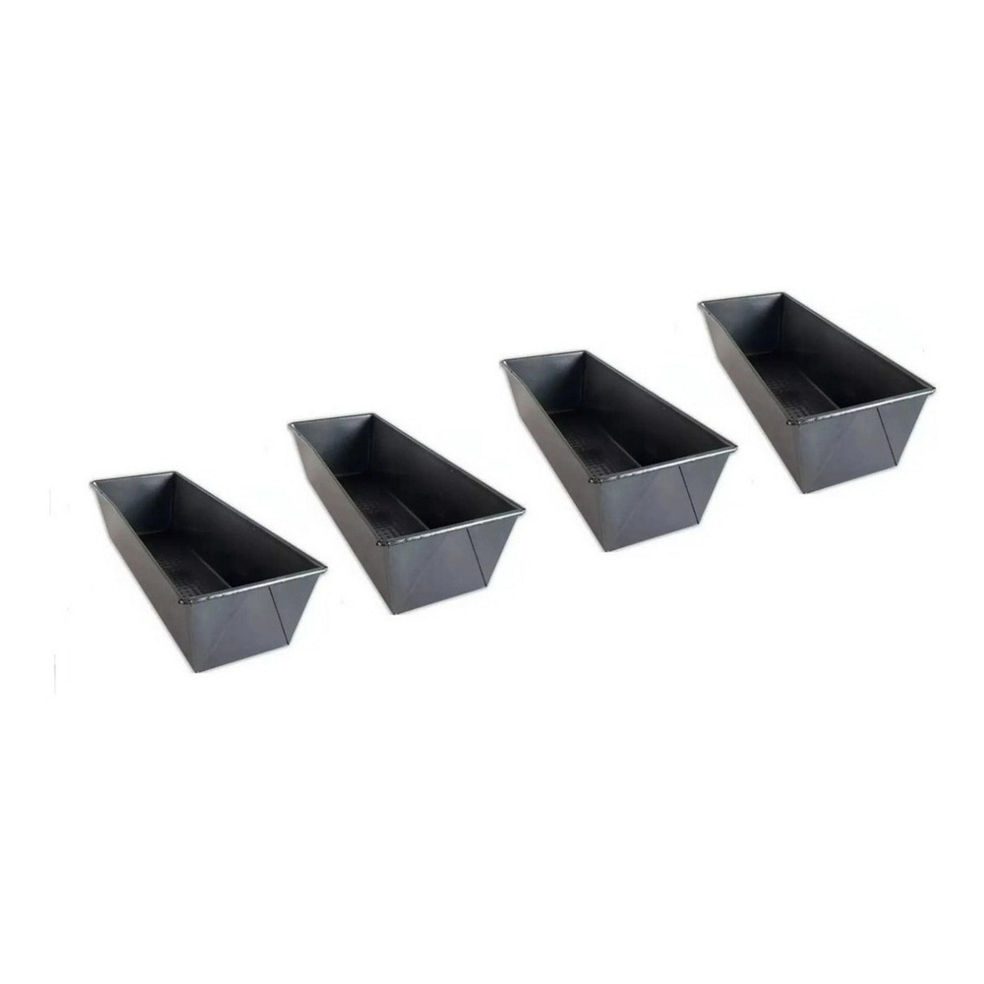 Genérico - Pack X4 Molde Pan Molde Para Pan De Molde Rectangular 35cm