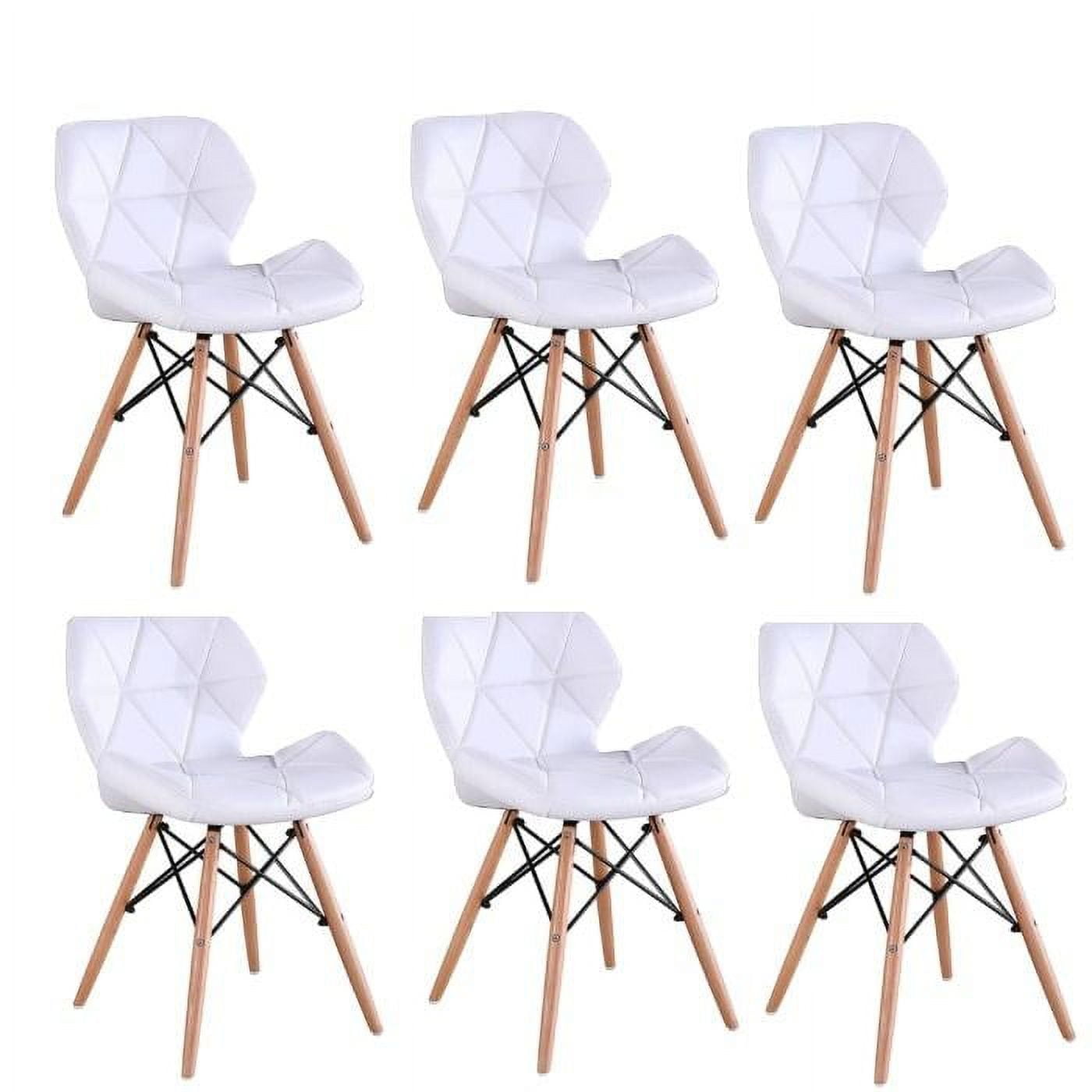 Moadchile - Pack 6 Sillas Radar Eames Blancas