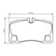 thumbnail image 2 of Pastillas Freno para auto Porsche 911 2005-2012 Trasero, 2 of 4