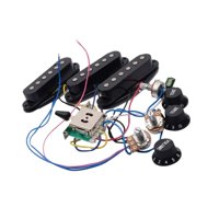 Bothyi - Juego De Pastillas De Guitarra Pastilla Pasiva 250K Para Accesorio De Guitarra Eléctrica St Negro