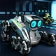 thumbnail image 5 of Perro Robot a Control Remoto RC Juguete Con Luces Y Sonido plateado, 5 of 8