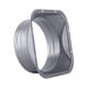 thumbnail image 1 of Conector de conducto de ventilación, adaptador de ventilación, tubo de ventilación recto para sistema de ventilación de calefacción y refrigeración, d, 1 of 5