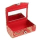 thumbnail image 3 of Bordado Joyas Maquillaje Pintalabios Estuche Con Espejo Rojo, 3 of 5