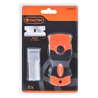 Tactix - Raspador De Seguridad Con 5 Hojas