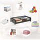 thumbnail image 3 of Caja Organizadora Bajo Cama Con Ruedas 2 Piezas, 3 of 3