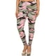thumbnail image 1 of Saronite Leggings de Cintura Alta y Largo Completo con Estampado de Camuflaje (Talla Grande para Mujer), 1 of 5