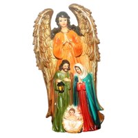 Bothyi - Belén Pesebre Figuras Set Accesorios Regalos Estatua Religiosa De Jesús