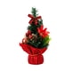 thumbnail image 4 of Mini árbol De Navidad Artificial, Adornos Colgantes Para Encimera, Escritorio Interior, Rojo, 4 of 5