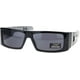 thumbnail image 2 of Gafas De Sol Locs MODA para hombre estilo Hardcore envolventes, 2 of 3