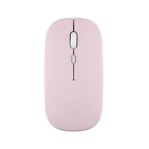 Mouse Rosado Inalambrico Bluetooth Recargable Para iPad Tablet