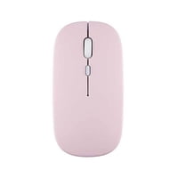 Vanan - Mouse Rosado Inalambrico Bluetooth Recargable Para Ipad Tablet