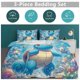 thumbnail image 5 of Squi_rtle Print Bedding Set Pattern Duvet Cove Set3 Pieces Quilt Cover And Pillowcases for Women Men Teens, 5 of 5