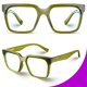 thumbnail image 3 of Gafas de luz azul VISOONE Cougar (2 unidades) con marco TR90, 3 of 8