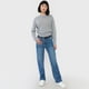 thumbnail image 4 of Sweater Mujer Básico Cuello Redondo Gris Corona, 4 of 5