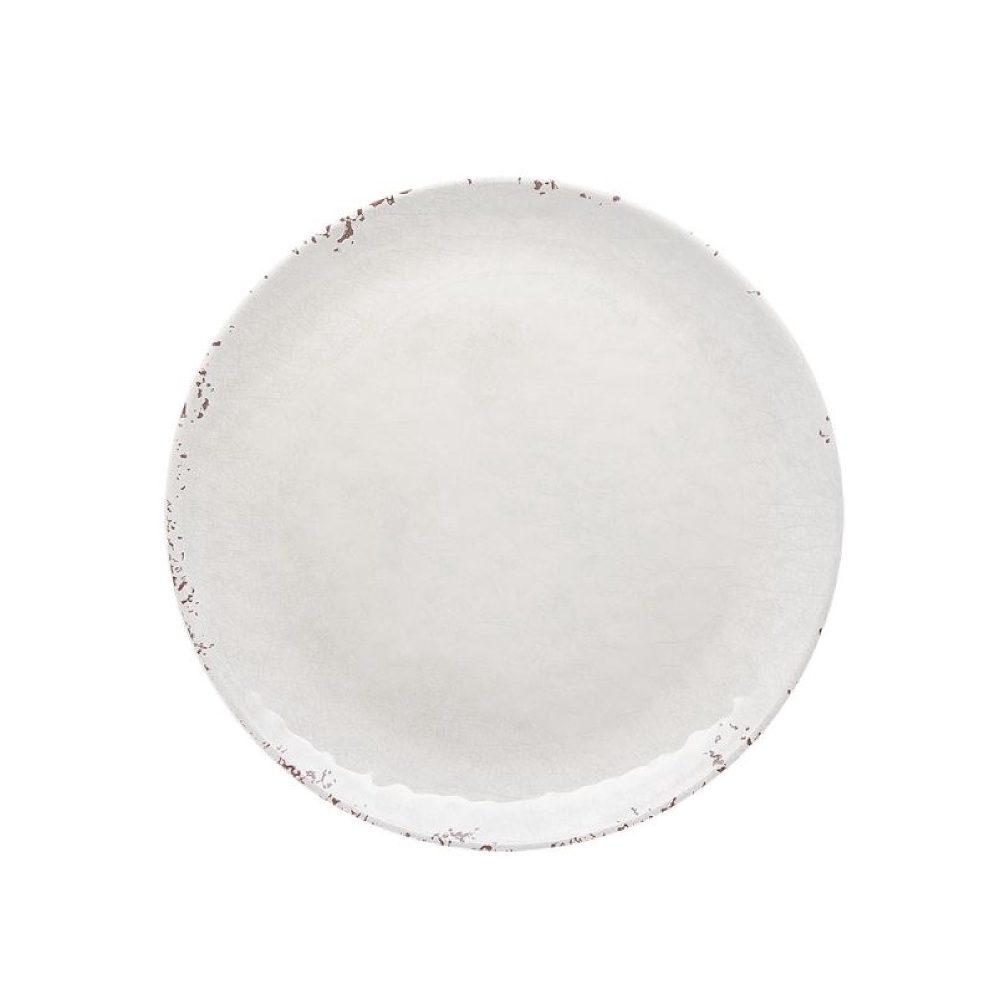 Plato Comida 1 Pieza G1214213 Melamina Blanco 1 Un Mainstays