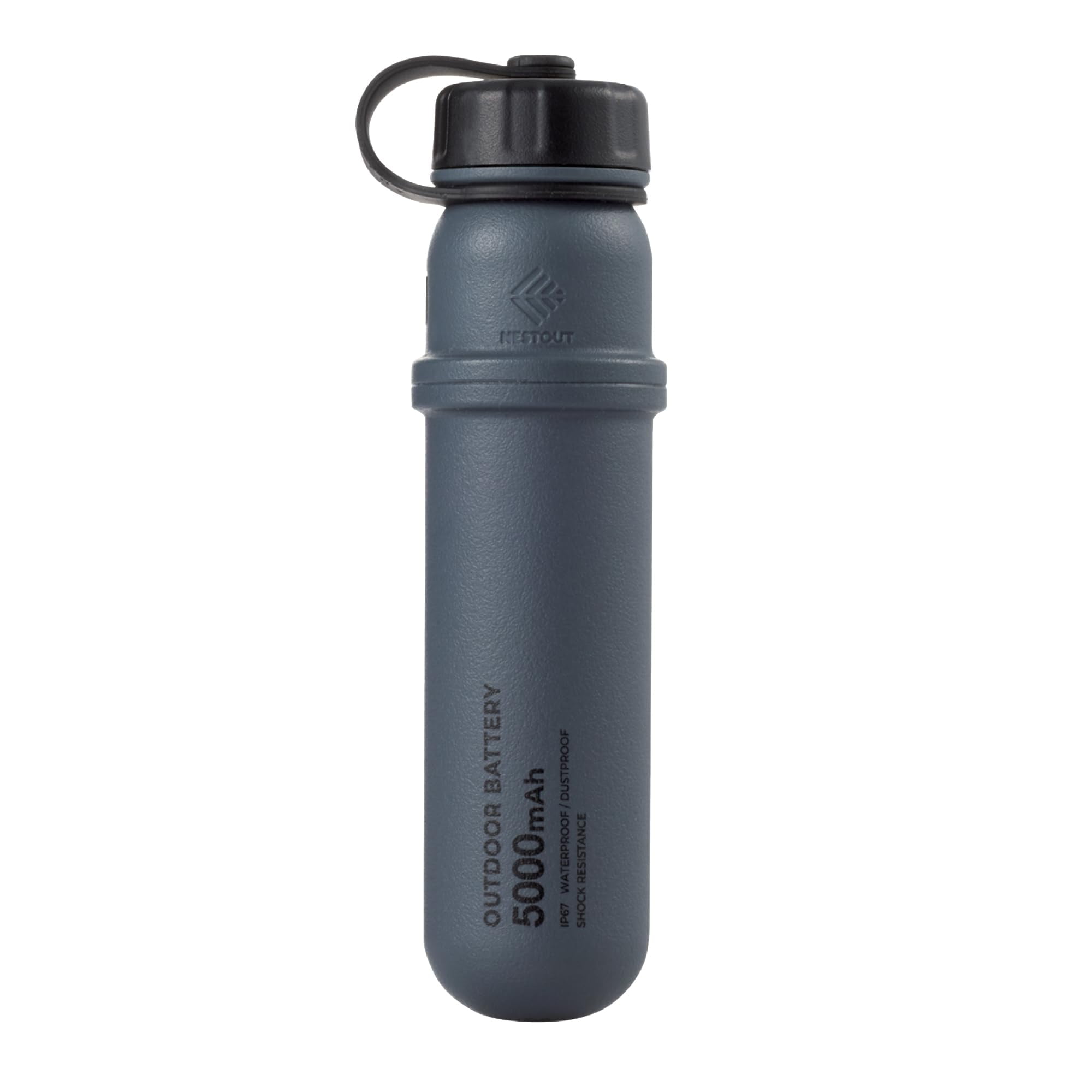 Cargador Portátil Elecom Nestout 5000 Mah A Prueba De Agua Power Bank