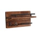 thumbnail image 3 of Perchero para sombreros, fácil de instalar, ganchos giratorios, perchero de madera resistente, soporte para llaves para toallas, baños, salas de estar, 3 of 5