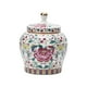 thumbnail image 5 of Recipiente De Té De Porcelana Para Té Suelto Con Tapa Frasco De Almacenamiento De Alimentos Flores Multiusos, 5 of 5