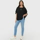 thumbnail image 4 of Blusa Mujer Capas con Joya Print Negro Corona, 4 of 5