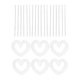 thumbnail image 1 of Marco De Corona De Flores, Soporte Para Arreglos Florales Para San Valentín, Cumplea?os De Primavera, 6x Corazón Peque?o, 1 of 5