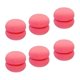 thumbnail image 5 of paquete de 6 unids de alta elasticidad rodillos de bola de pelo rizador de pelo rizado bollo rosa, 5 of 5