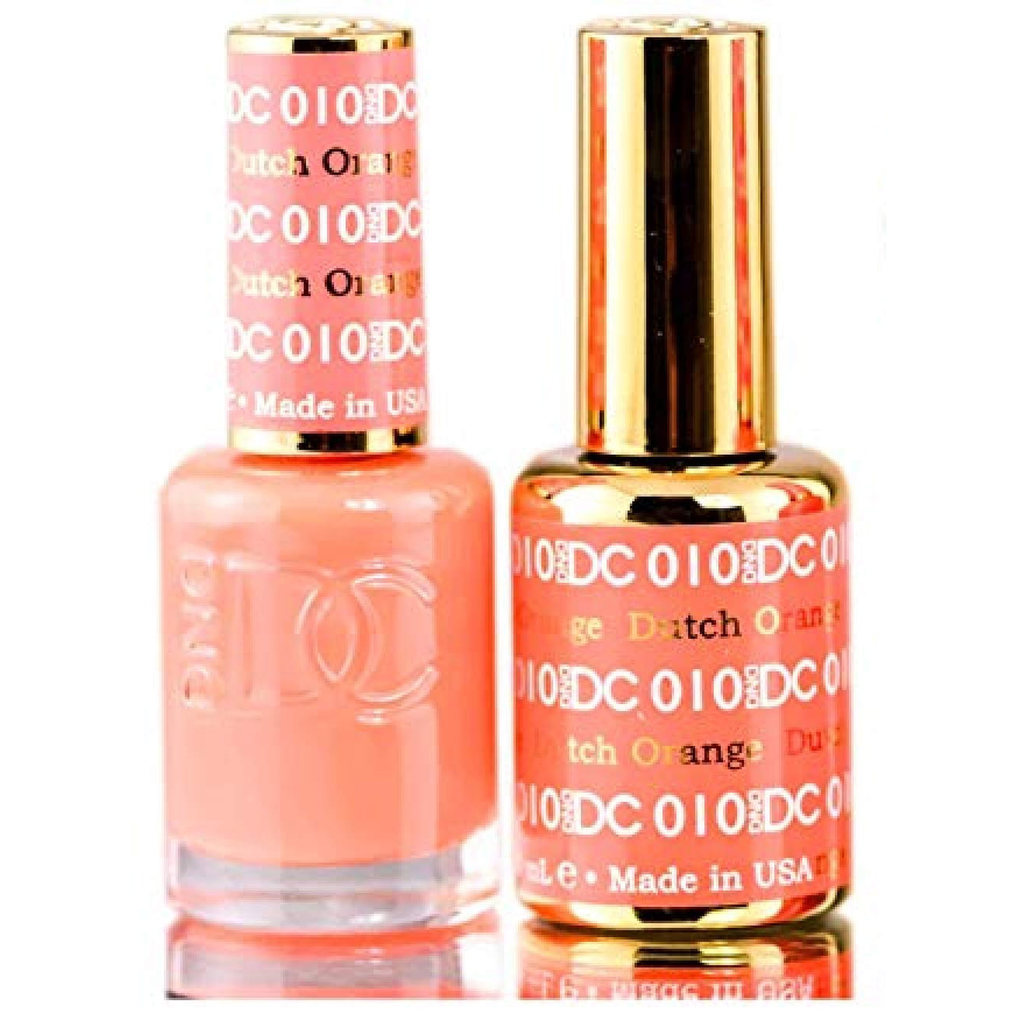 Set De Esmaltes De Uñas Daisy Dnd Dc Oranges, Esmalte En Gel Y Purpurina