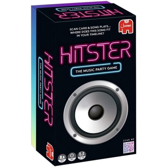 Juego de Cartas Hitster Jumbo Fiesta Musical 300 Cartas 16