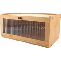 Oem - Cesta Panera Madera Caja De Pan Elegante