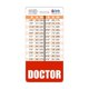 thumbnail image 2 of Soporte vertical rojo para credencial – Scrubs and Stuff LLC, 2 of 4