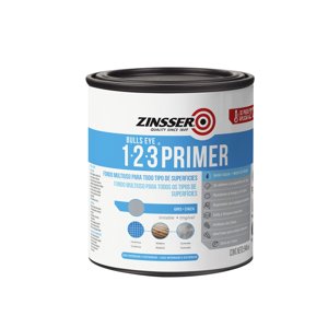 Zinsser - Imprimante Brochablebulls Eye 1-2-3 Gris Mate 946 Ml