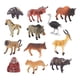 thumbnail image 4 of Juego de 12 modelos de animales de África, juguetes educativos, manualidades, regalos para niños y niñas, figuras de animales de simulación, juego de, 4 of 5