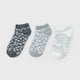 thumbnail image 3 of Calcetines Mujer Tripack Cortos Mix Gris/Blanco Corona, 3 of 4